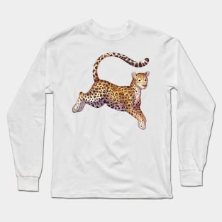 Cozy Leopard Long Sleeve T-Shirt